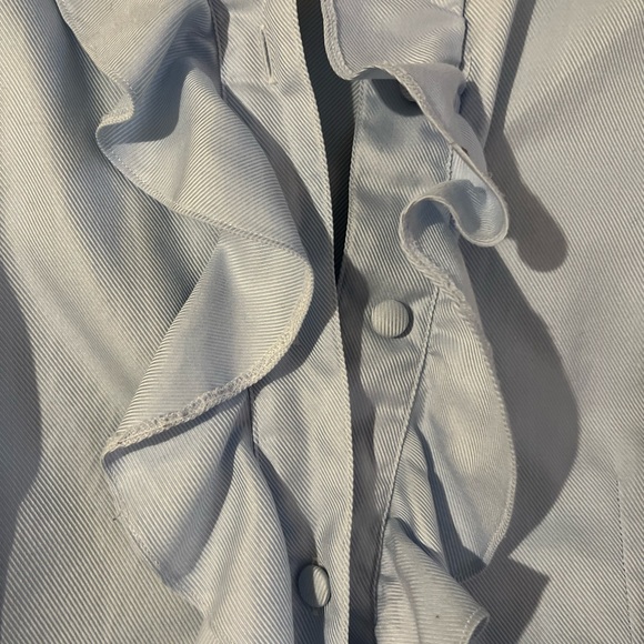 Alain Figaret ruffle blouse sz 6 - Picture 1 of 6